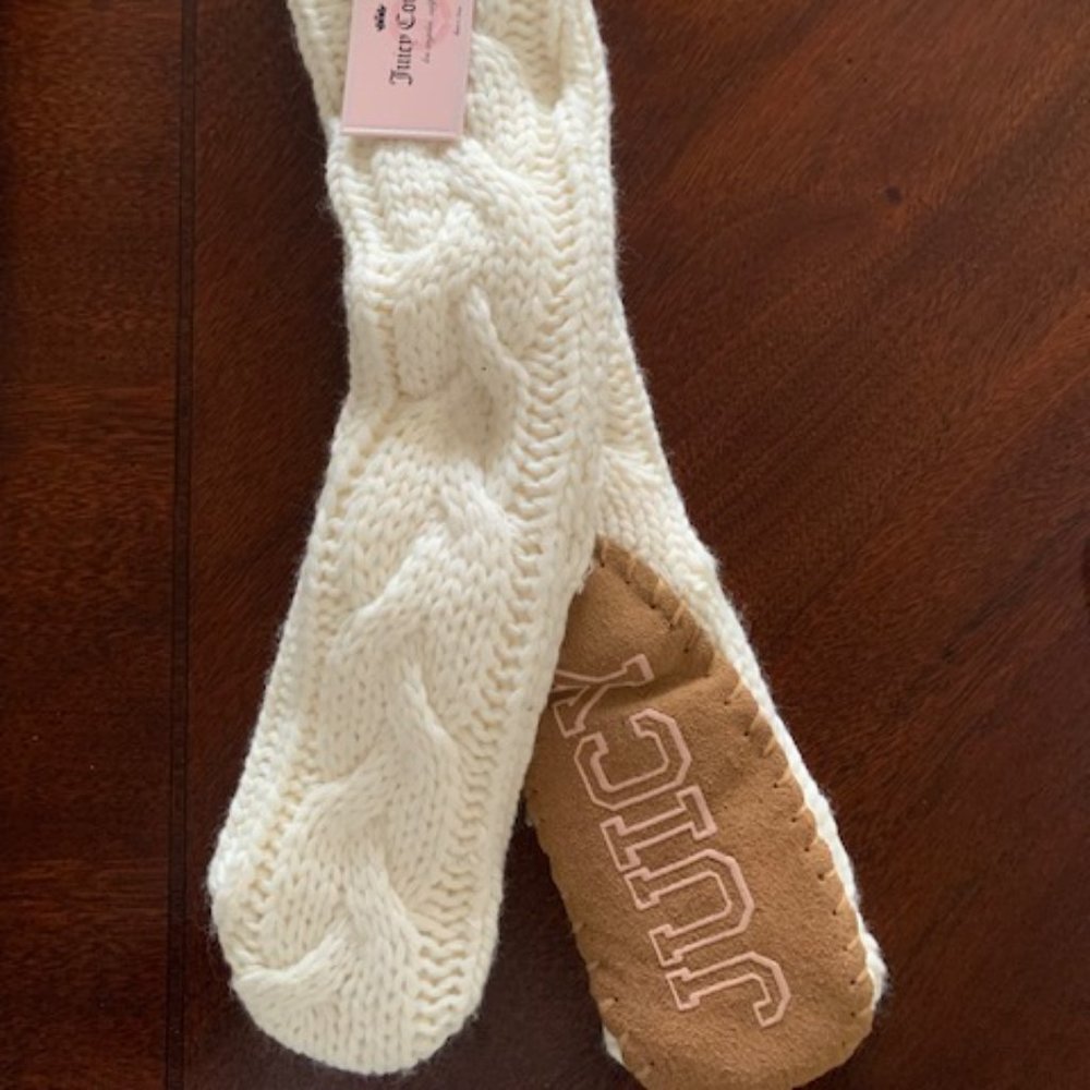 Juicy Couture Slipper Socks Brand New with Tags